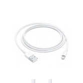 Cable USB A a LIGHTNING - color blanco. 1 metro de largo. Alta resistencia de materiales y carga rápida DB-G-USBLB